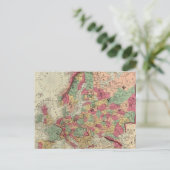 Europa 15 briefkaart (Staand voorkant)