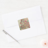Europa 15 vierkante sticker (Envelop)
