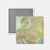 Europa 18 magneet (Voorkant / Achterkant)