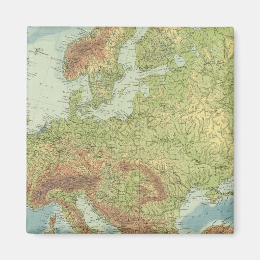 Europa 18 magneet (Voorkant)