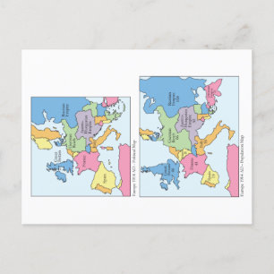 Europa 1914 Briefkaart