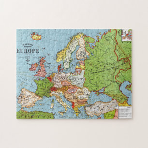 Europa 1923 legpuzzel