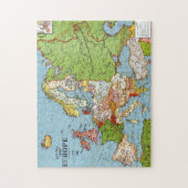 Europa 1923 legpuzzel (Verticaal)