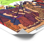 "Europa: 1977 De Celts-kaart ... Poster (Hoek)