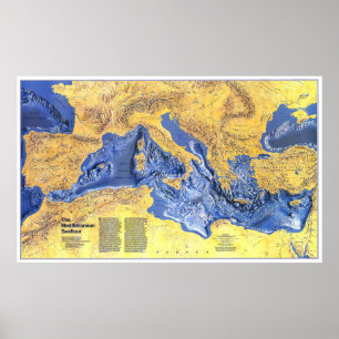 "Europa: 1982/cadeau - Middellandse Zee Poster