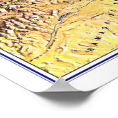 "Europa: 1982/cadeau - Middellandse Zee Poster (Hoek)