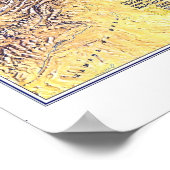 "Europa: 1982/heute - Mittelmeerboden Karte Poster (Hoek)