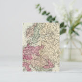 Europa 19 briefkaart (Staand voorkant)