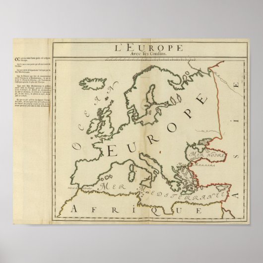 Europa 19 poster (Voorkant)