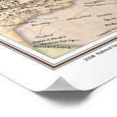 "Europa: 2008/heute - Details lierte Landkarte Poster (Hoek)