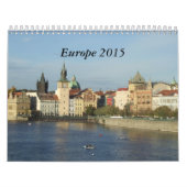 Europa 2015-reiskalender kalender (Hoes)