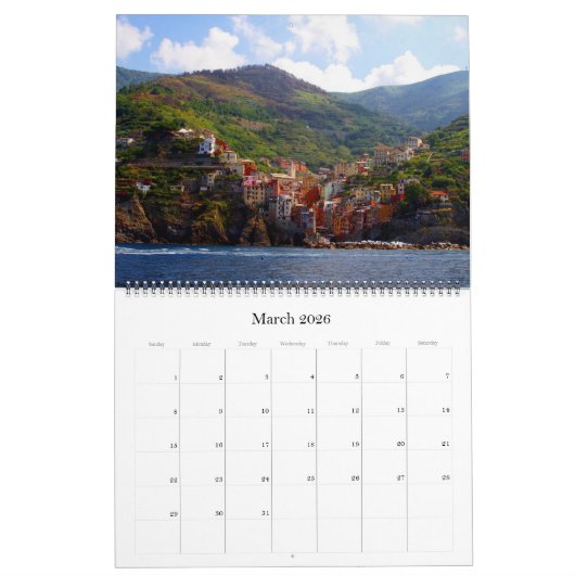 Europa 2025 groot kalender (Mar 2026)