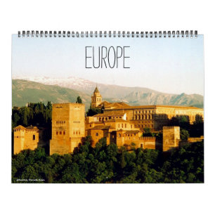 europa 2027 (met locaties) groot kalender