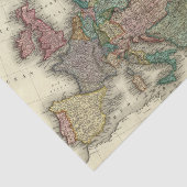 Europa 21 tissuepapier (Detail)