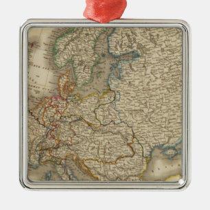 Europa 22 metalen ornament