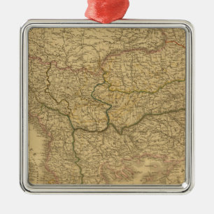 Europa 23 metalen ornament