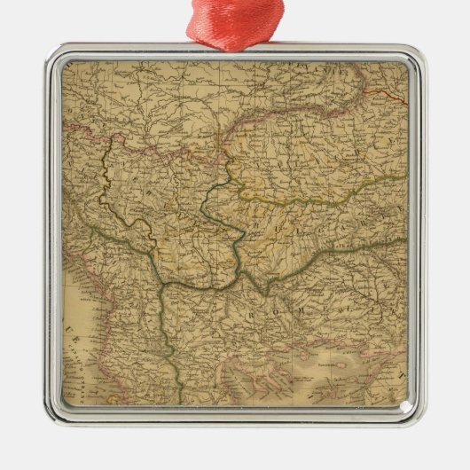 Europa 23 metalen ornament (Voorkant)