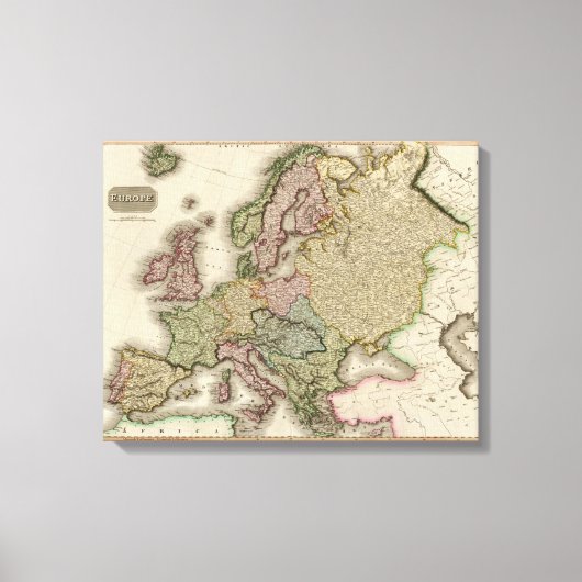Europa 24 canvas afdruk (Voorkant)