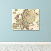 Europa 24 canvas afdruk (Insitu (Houten vloer))