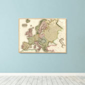 Europa 24 canvas afdruk (Insitu (Houten vloer))