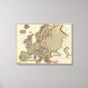 Europa 24 canvas afdruk
