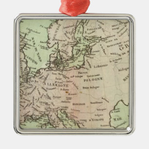 Europa 26 metalen ornament