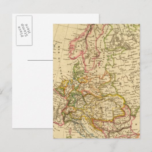 Europa 27 briefkaart (Voorkant / Achterkant)