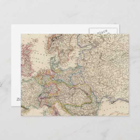 Europa 27 briefkaart (Voorkant / Achterkant)