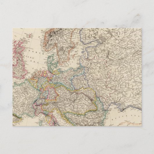 Europa 27 briefkaart (Voorkant)