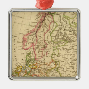 Europa 27 metalen ornament
