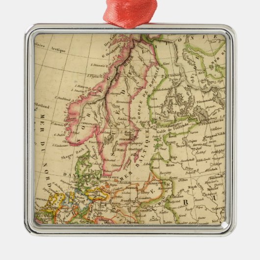 Europa 27 metalen ornament (Voorkant)
