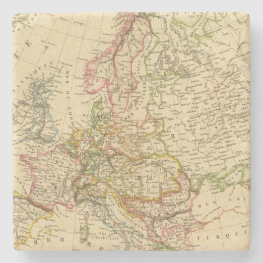 Europa 27 stenen onderzetter (Voorkant)