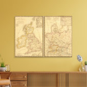 Europa 2 canvas afdruk (Insitu (Woonkamer))