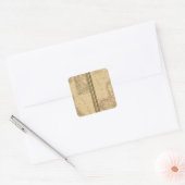 Europa 2 vierkante sticker (Envelop)