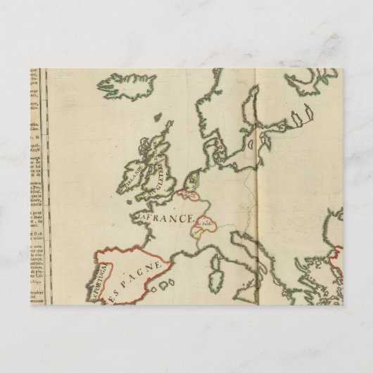 Europa 32 briefkaart (Voorkant)