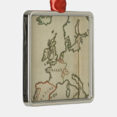 Europa 32 metalen ornament (Rechts)