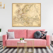 Europa 37 canvas afdruk (Insitu (Woonkamer))