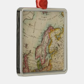 Europa 3 metalen ornament (Rechts)