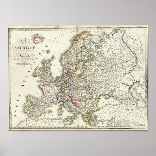 Europa 3 poster (Voorkant)