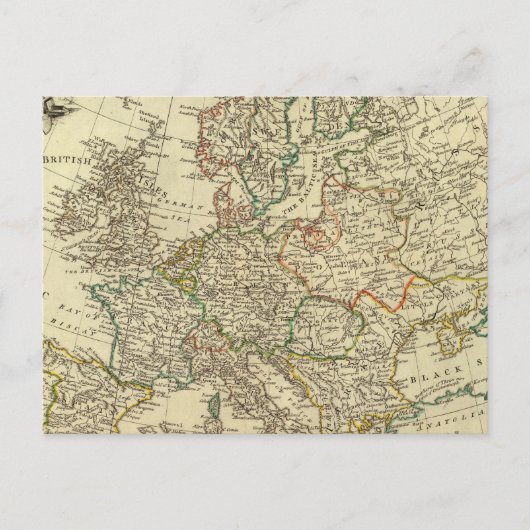 Europa 43 briefkaart (Voorkant)