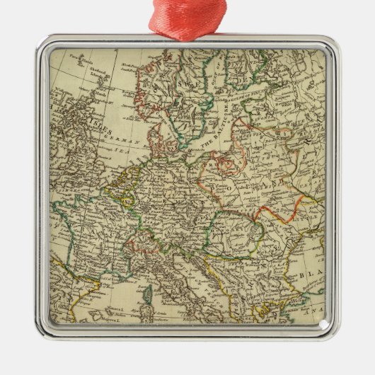 Europa 43 metalen ornament (Voorkant)