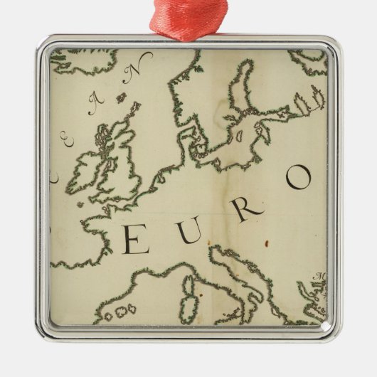 Europa 44 metalen ornament (Voorkant)