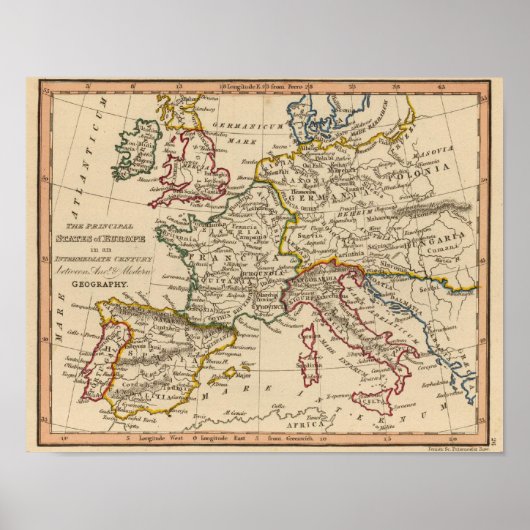 Europa 45 poster (Voorkant)