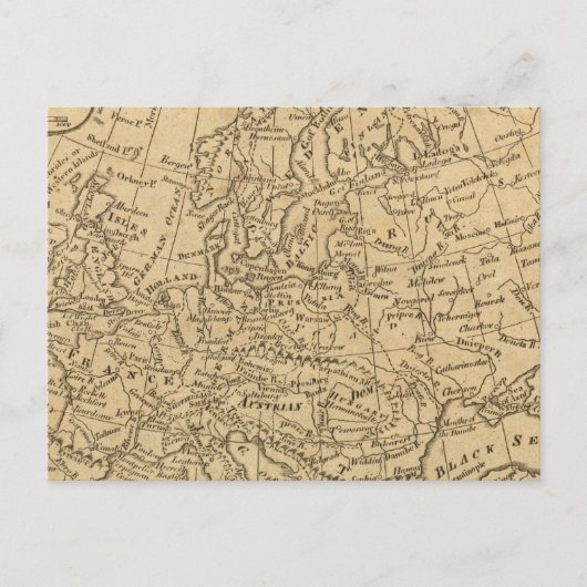 Europa 4 briefkaart (Voorkant)