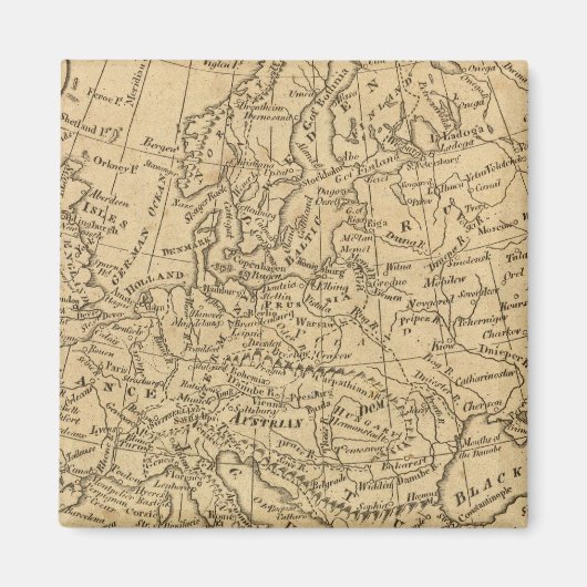Europa 4 magneet (Voorkant)