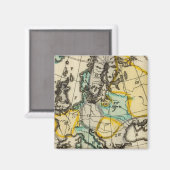 Europa 51 magneet (Voorkant / Achterkant)