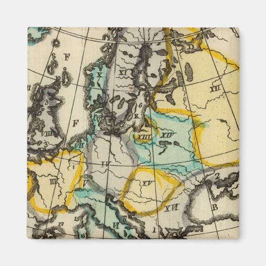 Europa 51 magneet (Voorkant)