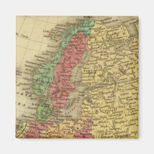 Europa 8 magneet (Voorkant)