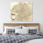 Europa 9 canvas afdruk (Insitu (Slaapkamer))