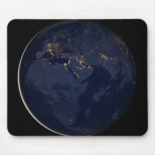 Europa, Afrika & Midden-Oosten stadslichten 's nac Muismat (Voorkant)